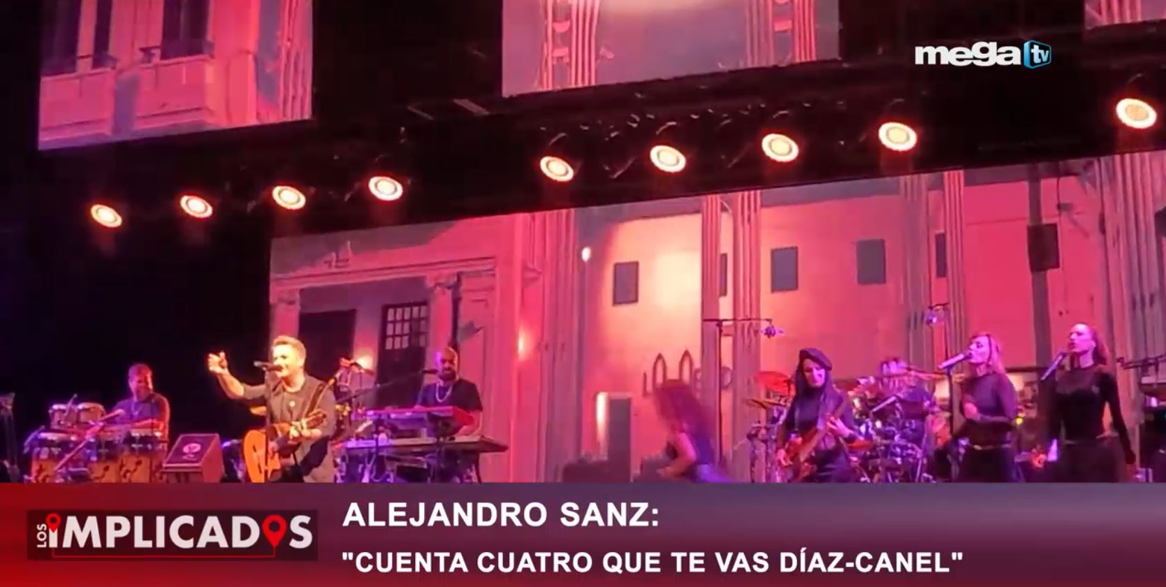 Alejandro Sanz le hace conteo a Díaz Canel y el cantante cubano