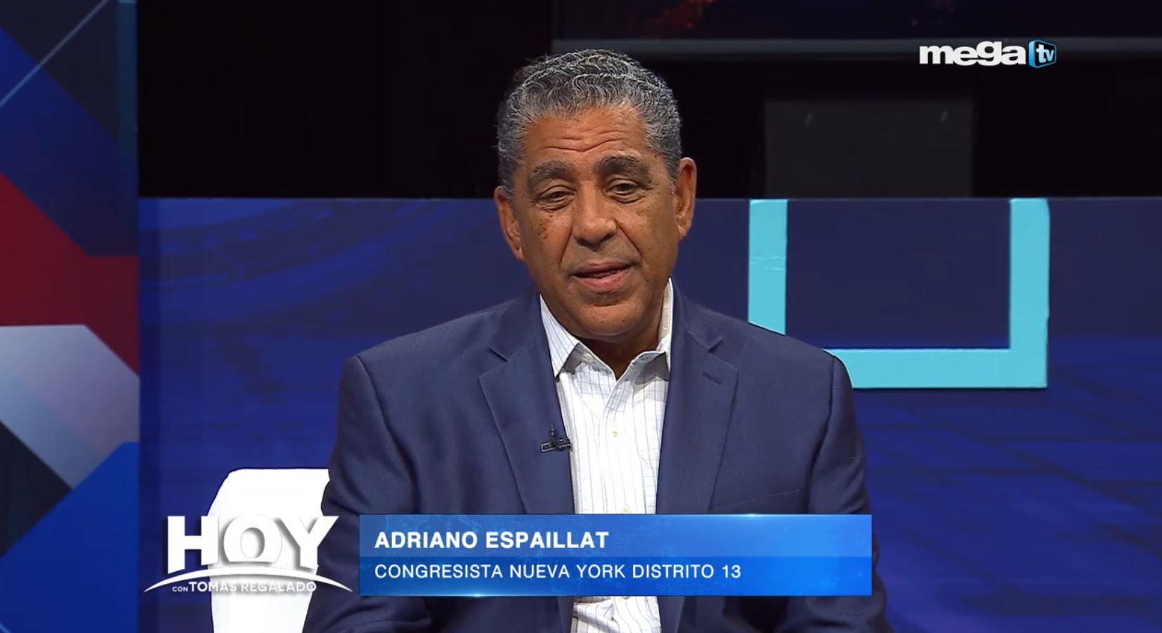 Hoy Con Tom S Regalado Entrevista A Adriano Espaillat