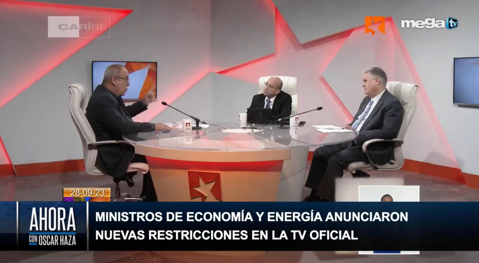 Ahora con Oscar Haza 09 28 23 Ministros de economía y energía