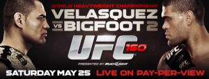 UFC160 Poster