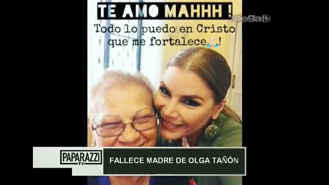 Fallece La Madre De Olga Tañón • Mega Tv 3783