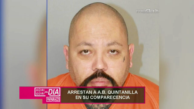 Arrestan A A.B. Quintanilla En Su Comparecencia. • Mega TV