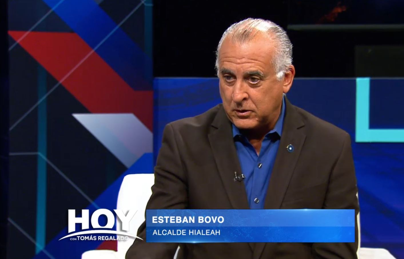 Hoy con Tomás Regalado 091022 entrevista a Esteban Bovo, alcalde de
