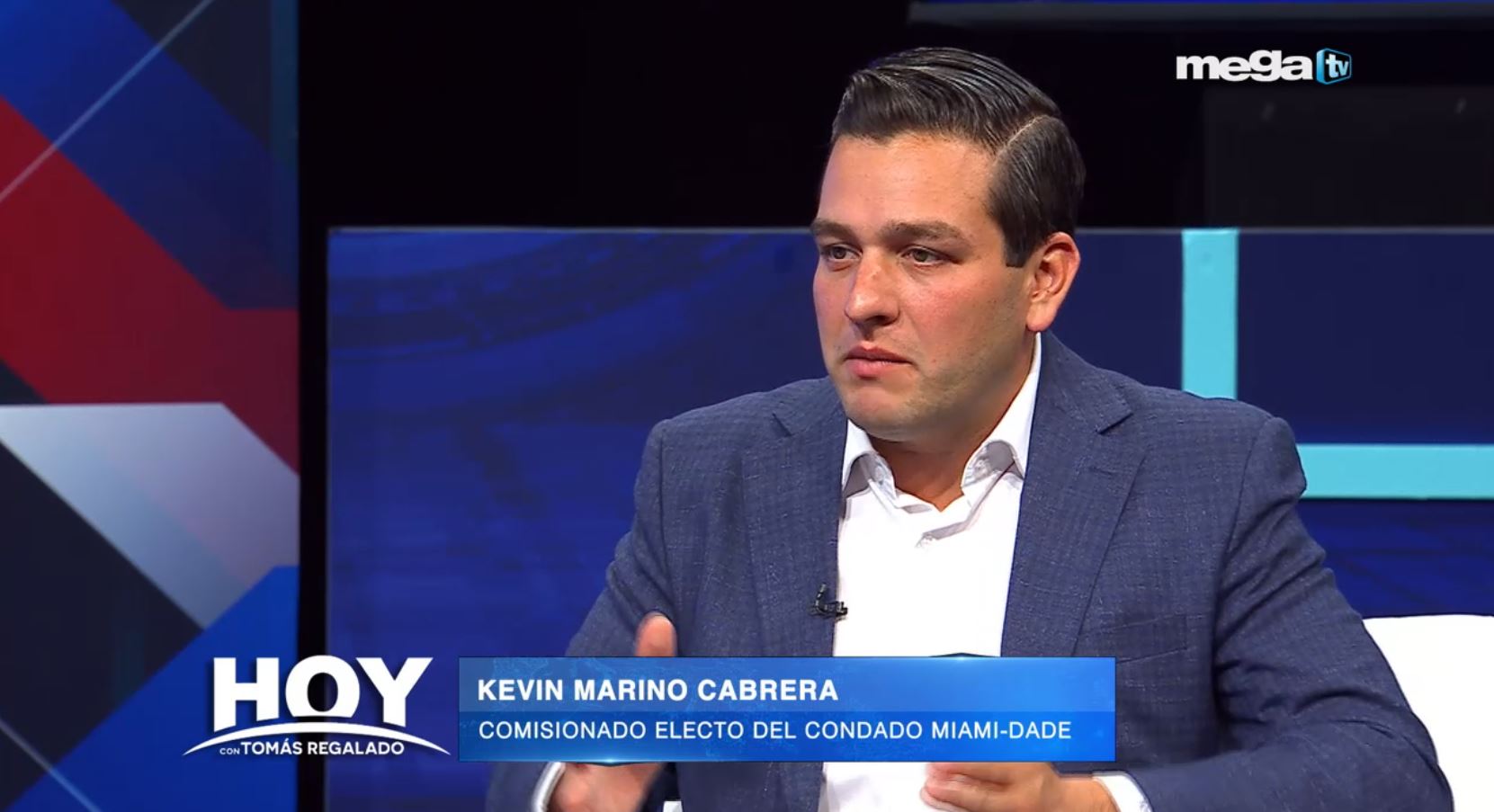 'Hoy con Tomás Regalado' con Kevin Marino Cabrera, Comisionado Electo