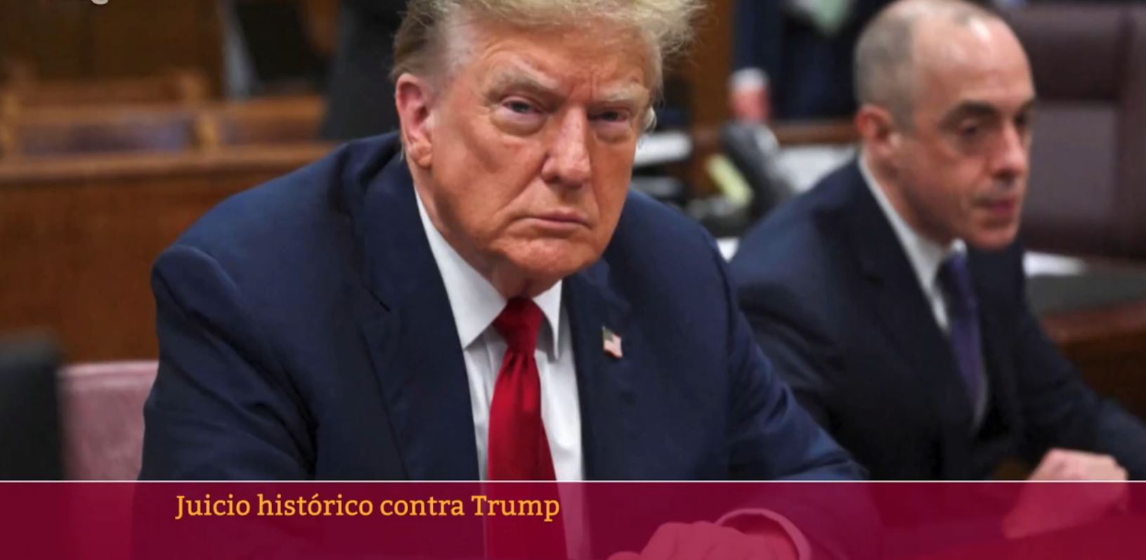 Sevcec 04 15 24 Juicio Histórico Contra Donald Trump • Mega Tv