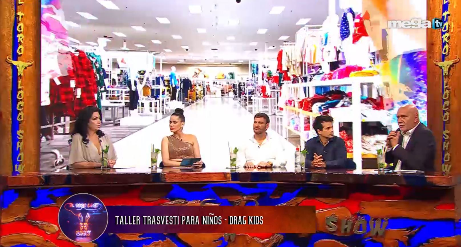 'El toro loco show' Taller travesti para niños - Drag Kids • Mega TV